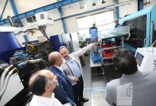 گزارش تصویری بازدید هیات رئیسه دانشگاه از شرکت طب پلاستیک